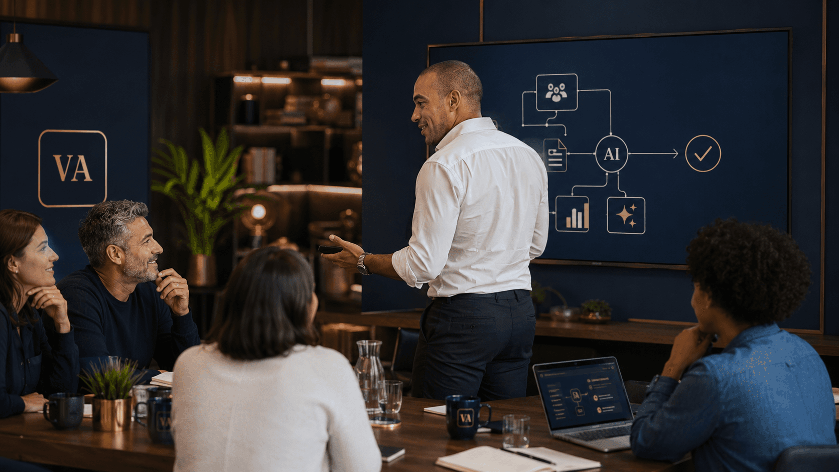 Atelier Valente Advisory — cas d’usage IA présentés en situation